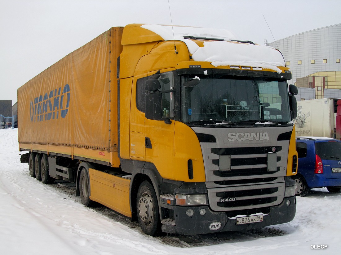 Московская область, № С 876 АК 50 — Scania ('2009) R440