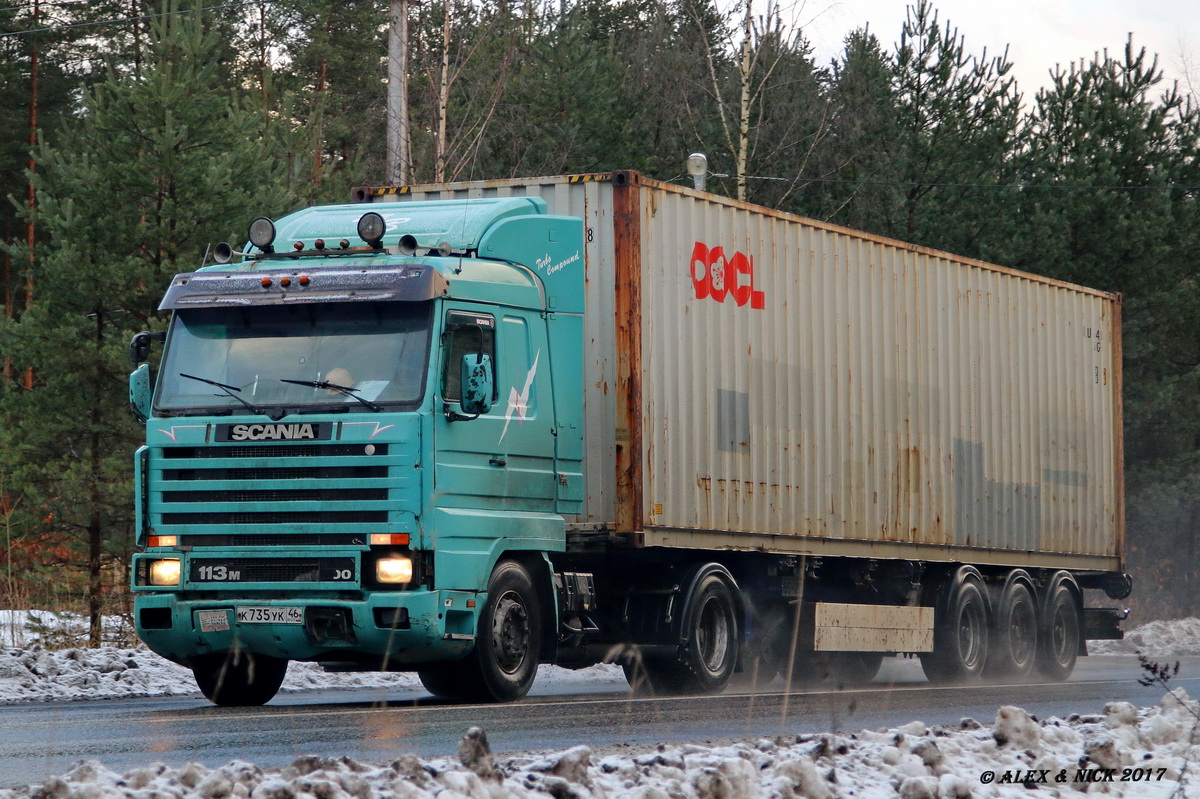 Курская область, № К 735 УК 46 — Scania (III) R113M