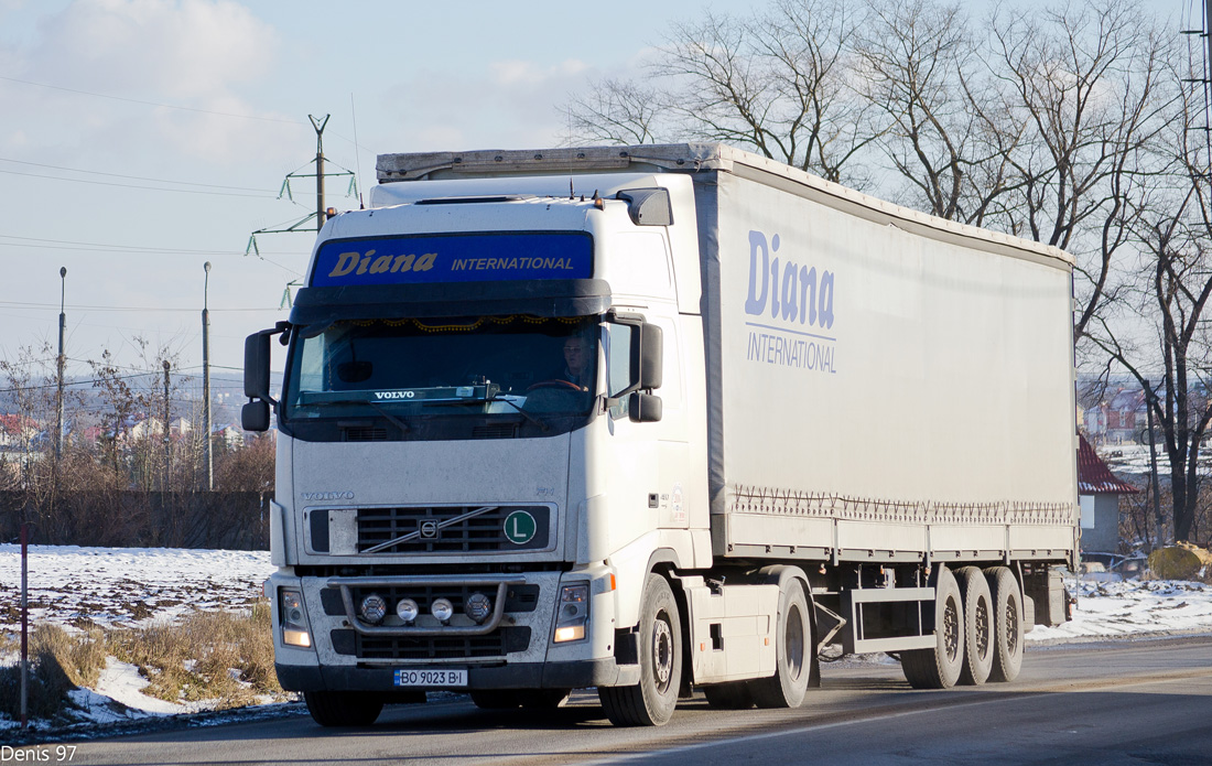 Тернопольская область, № ВО 9023 ВІ — Volvo ('2002) FH12.480