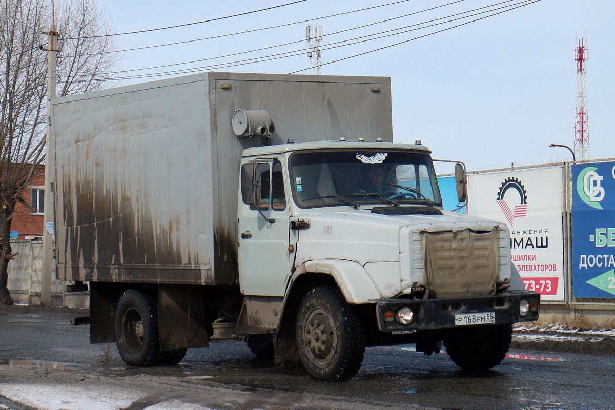 Омская область, № Р 168 РМ 55 — ЗИЛ-433362