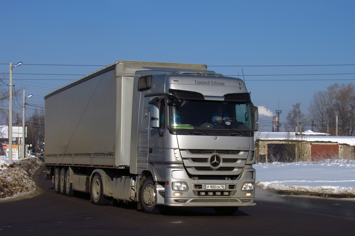 Татарстан, № Р 900 СК 16 — Mercedes-Benz Actros ('2009) 1844