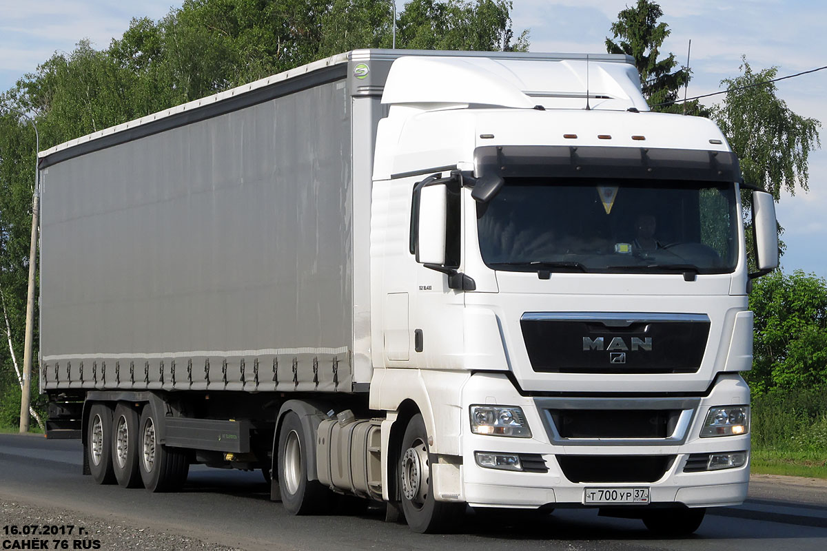 Ивановская область, № Т 700 УР 37 — MAN TGX ('2007) 18.400