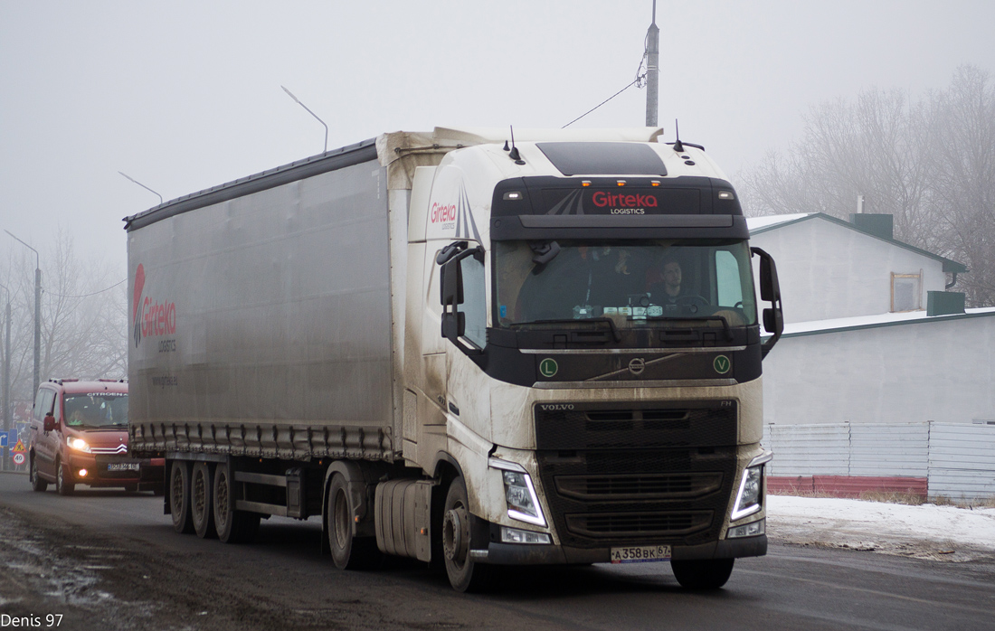 Смоленская область, № А 358 ВК 67 — Volvo ('2012) FH.460 [X9P]