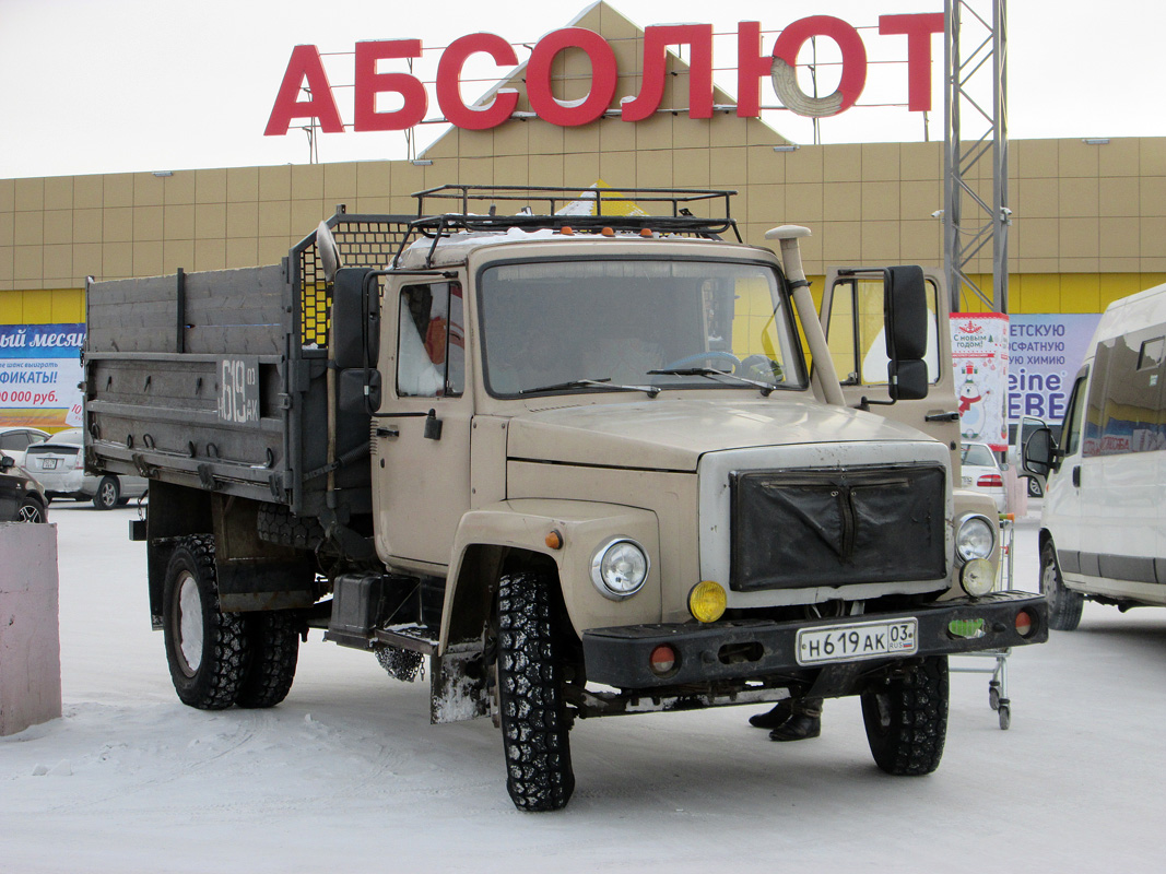 Бурятия, № Н 619 АК 03 — ГАЗ-4301