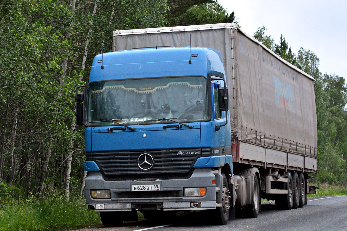 Ямало-Ненецкий автоном.округ, № Е 628 ВН 89 — Mercedes-Benz Actros ('1997) 1840