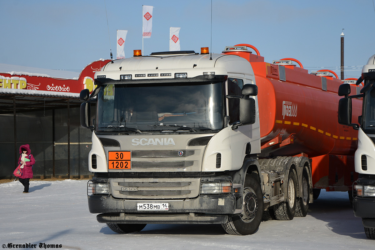 Саха (Якутия), № М 538 МВ 14 — Scania ('2011) P400