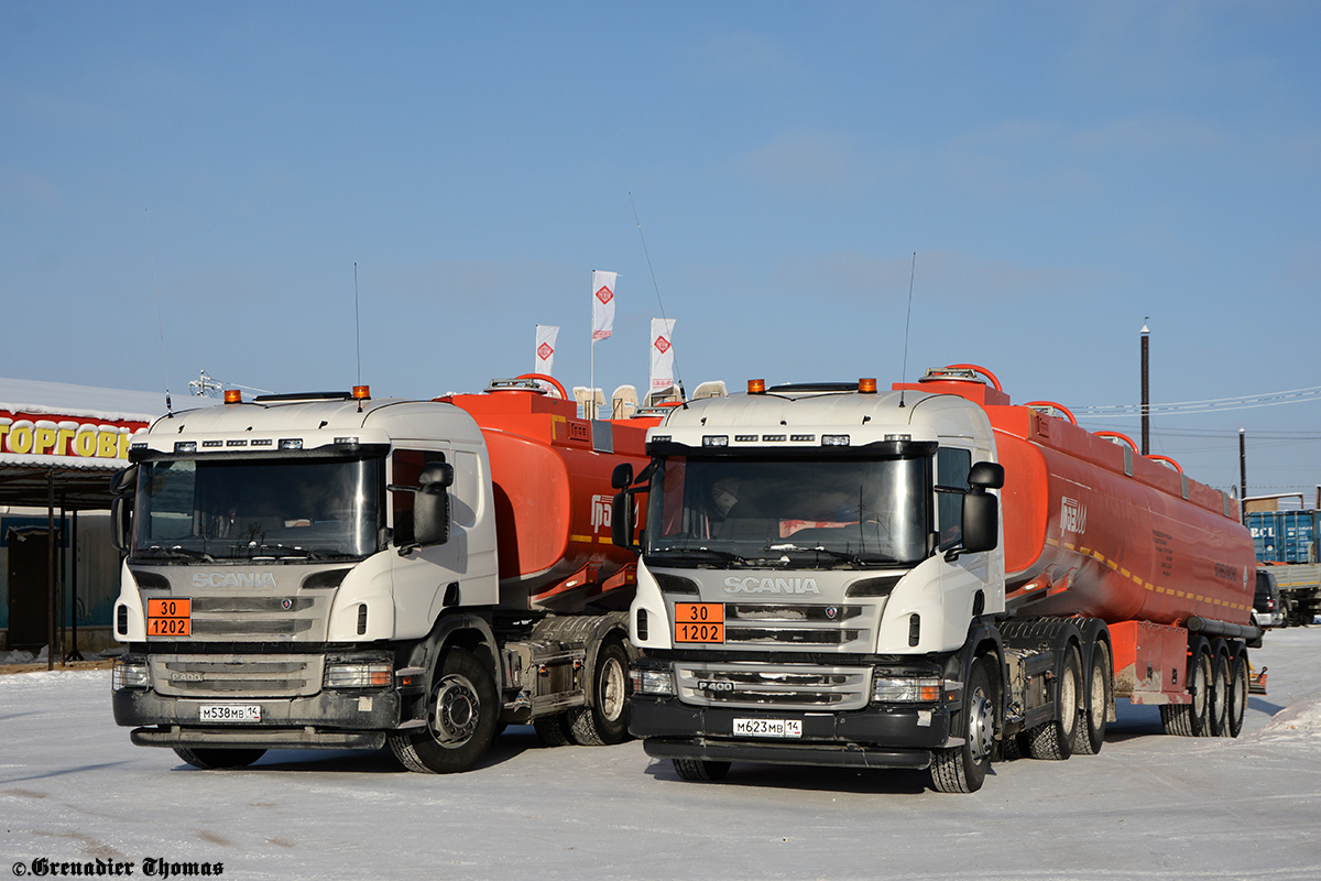 Саха (Якутия), № М 623 МВ 14 — Scania ('2011) P400