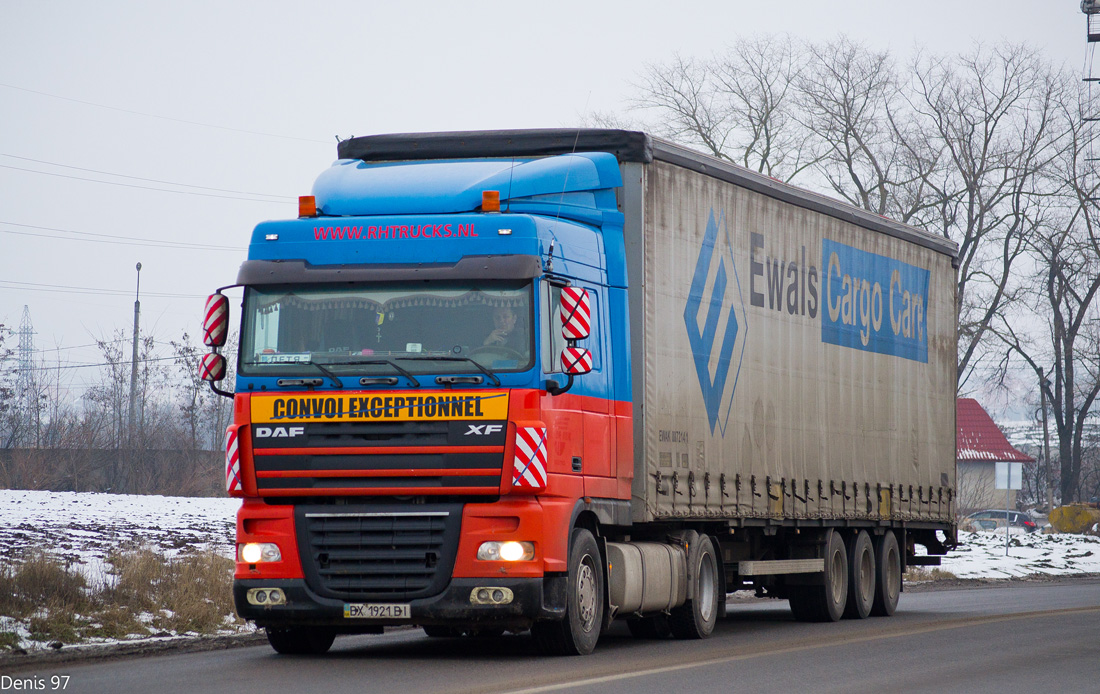 Хмельницкая область, № ВХ 1921 ВІ — DAF XF105 FT