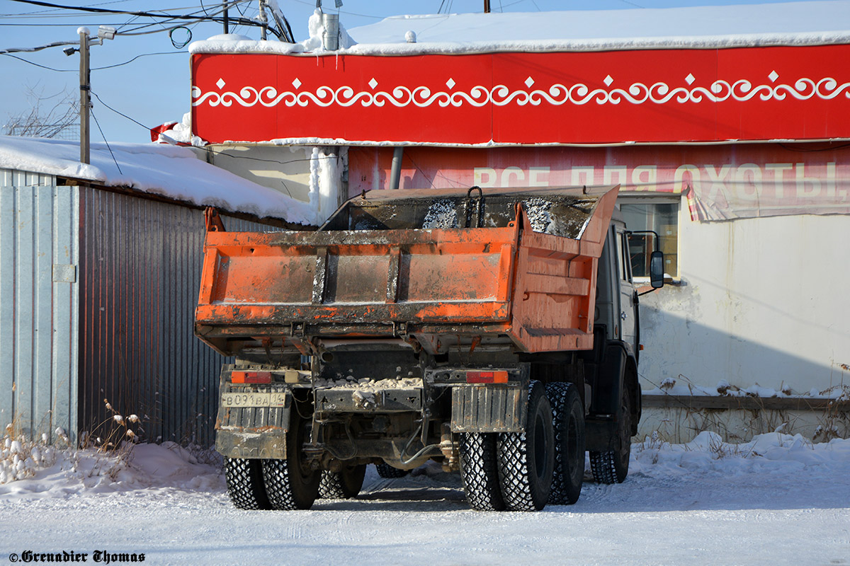 Саха (Якутия), № В 091 ВА 14 — КамАЗ-55111-02 [55111C]