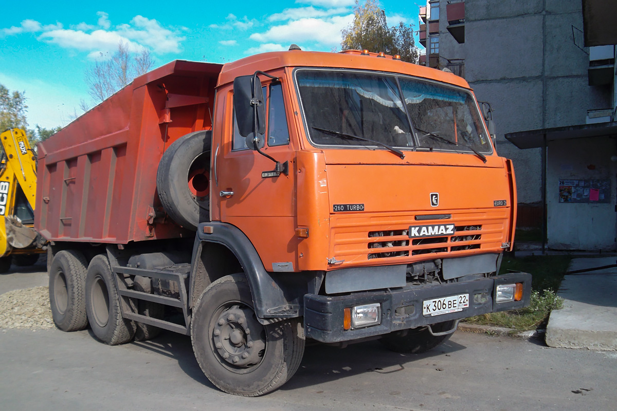 Алтайский край, № К 306 ВЕ 22 — КамАЗ-65115 [651150]