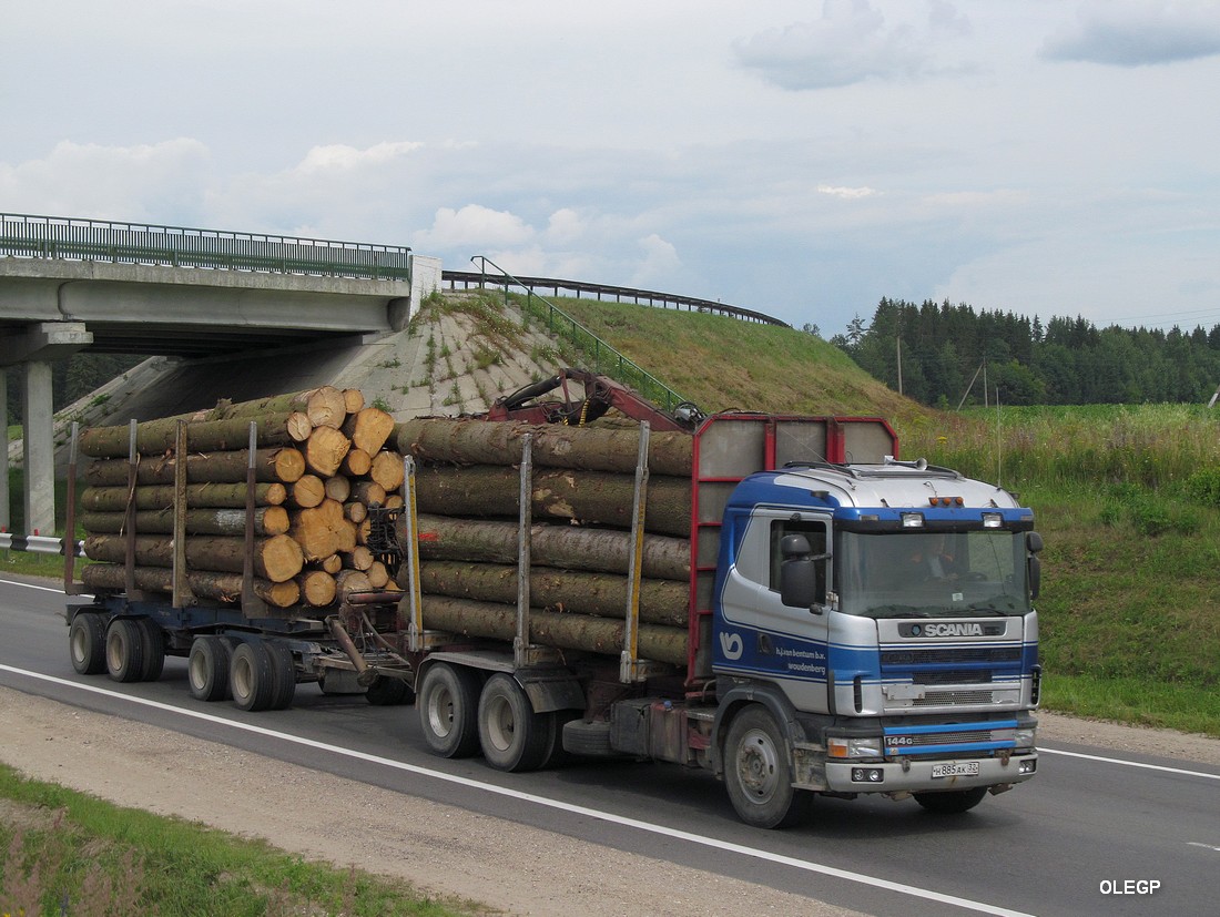 Брянская область, № Н 885 АК 32 — Scania ('1996) R144G