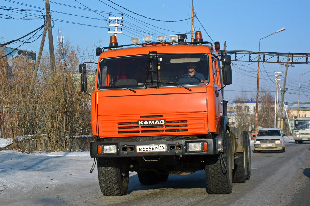 Саха (Якутия), № В 555 КР 14 — КамАЗ-44108-10 [44108K]