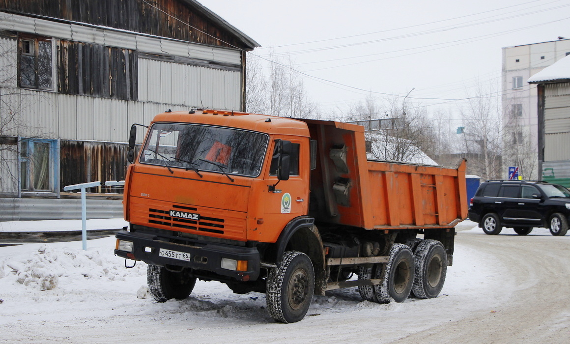 Ханты-Мансийский автоном.округ, № О 455 ТТ 86 — КамАЗ-65111 [651110]