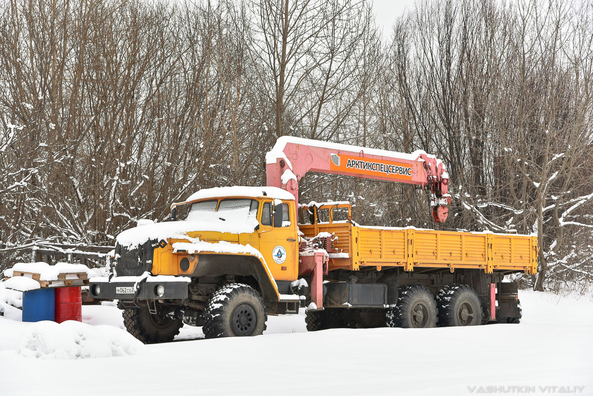 Архангельская область, № Н 062 СО 29 — Урал-4320-40