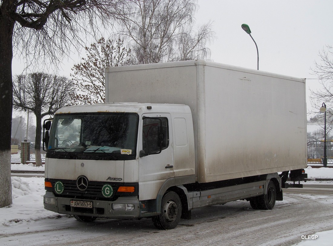 Минская область, № АМ 9653-5 — Mercedes-Benz Atego (общ.м)