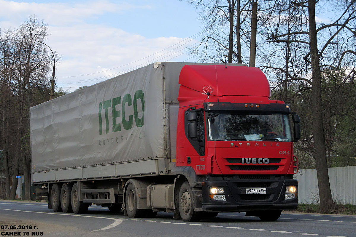 Нижегородская область, № 084 — IVECO Stralis ('2007) 350