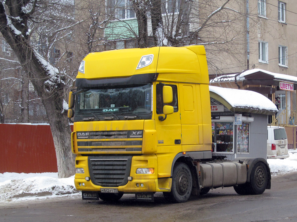 Владимирская область, № М 842 РТ 33 — DAF XF105 FT