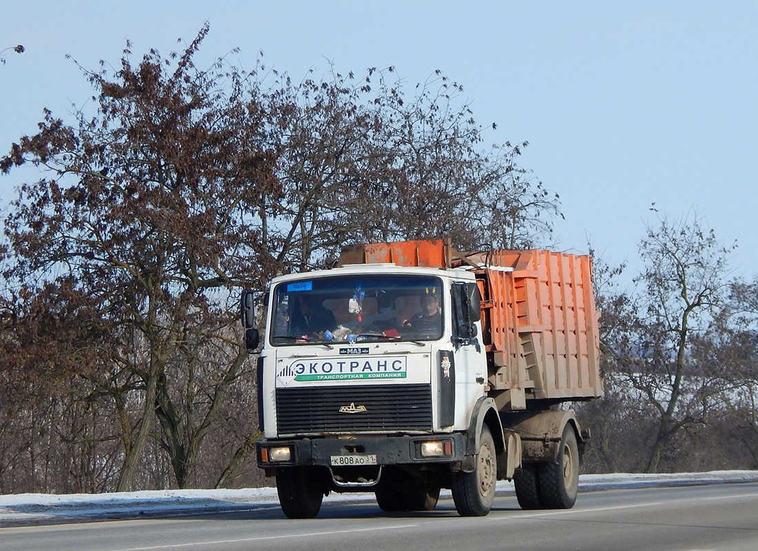 Белгородская область, № К 808 АО 31 — МАЗ-533702