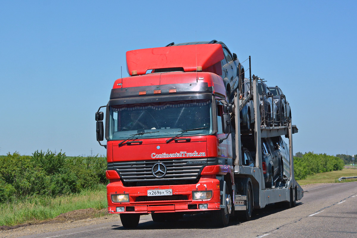 Красноярский край, № Х 269 ВУ 124 — Mercedes-Benz Actros ('1997) 1840