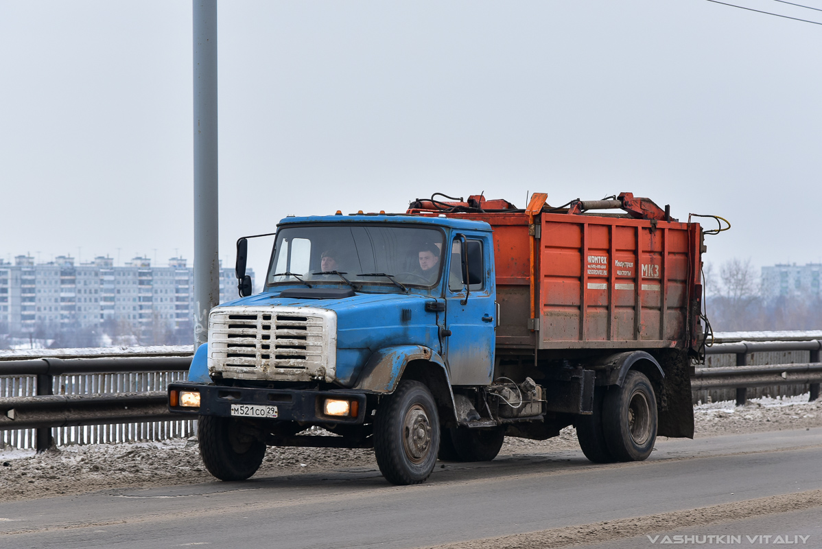 Архангельская область, № М 521 СО 29 — ЗИЛ-433112