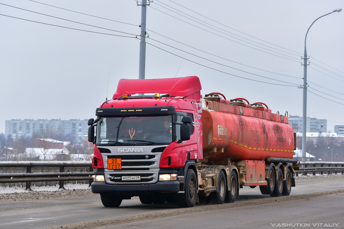 Архангельская область, № М 025 НО 29 — Scania ('2011) P440