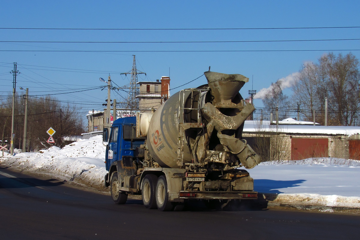 Ивановская область, № Н 758 УА 37 — КамАЗ-65115-62