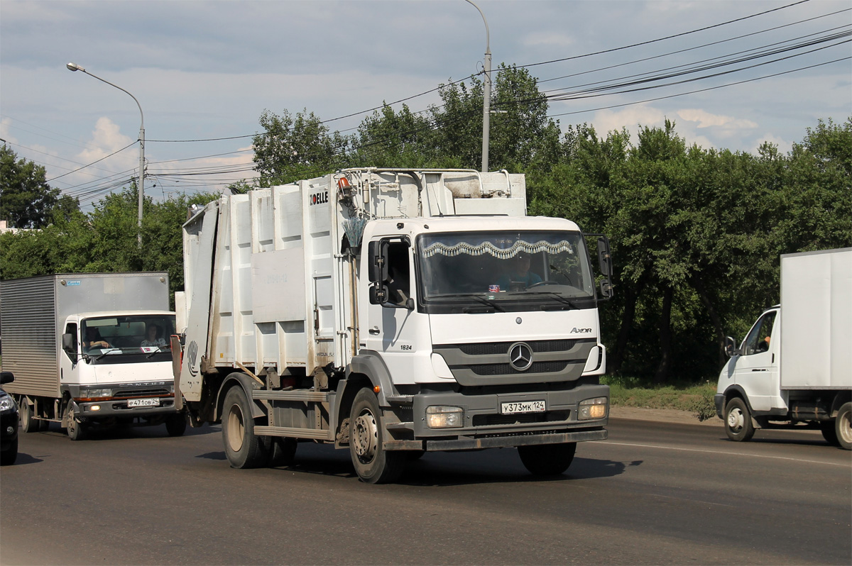 Красноярский край, № У 373 МК 124 — Mercedes-Benz Axor 1824 [Z9M]