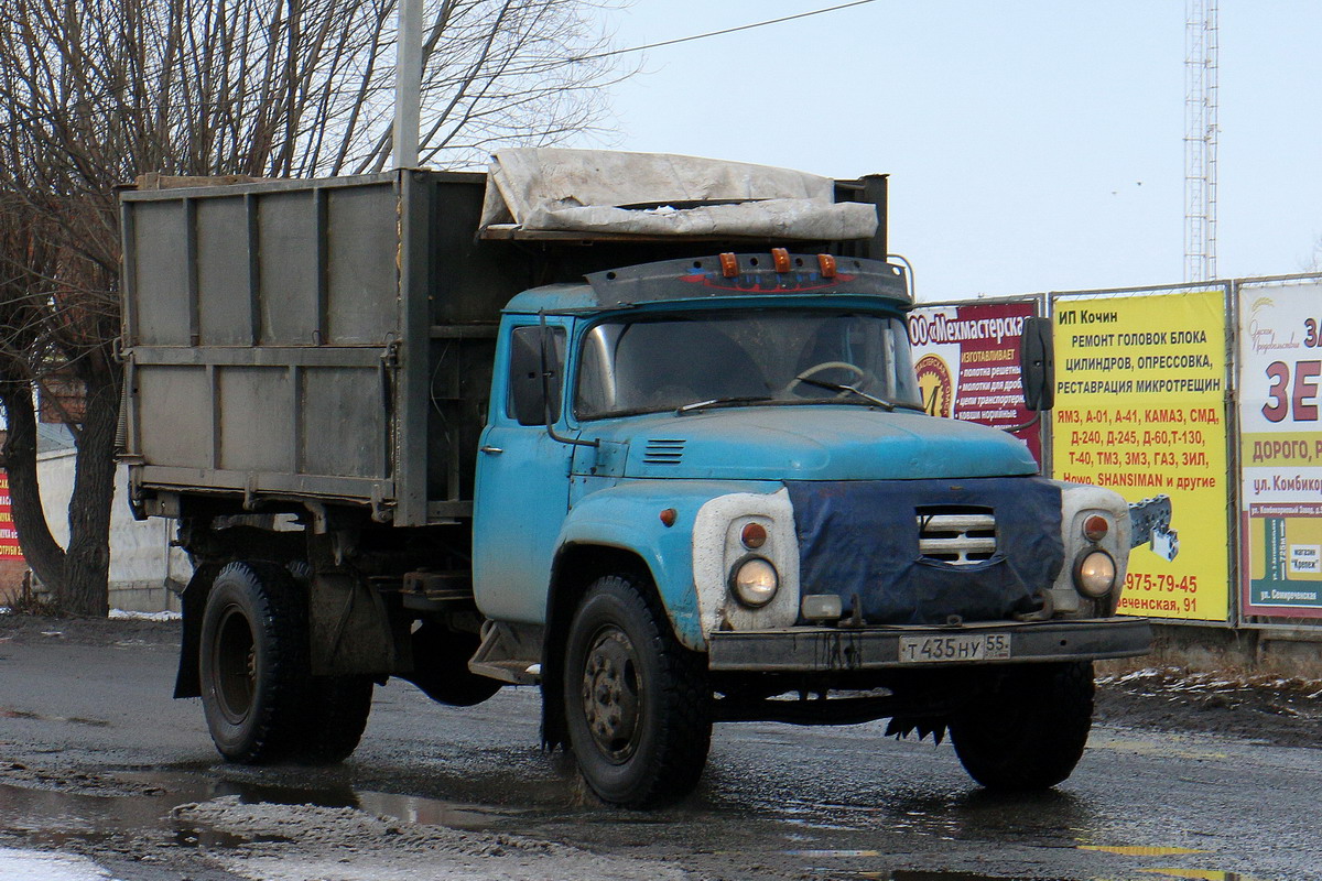 Омская область, № Т 435 НУ 55 — ЗИЛ-130Б2