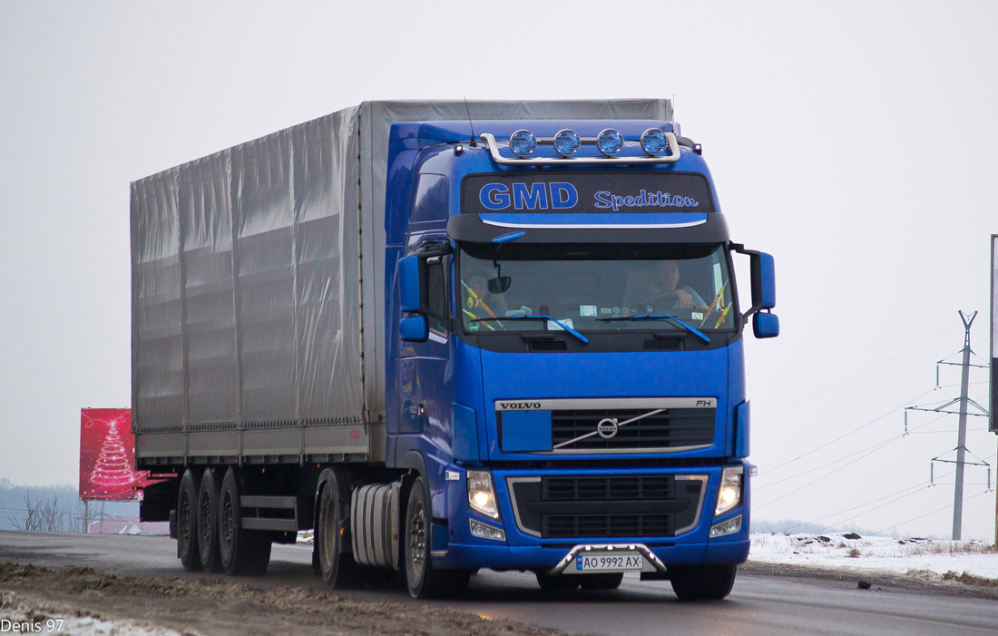 Закарпатская область, № АО 9992 АХ — Volvo ('2008) FH.500