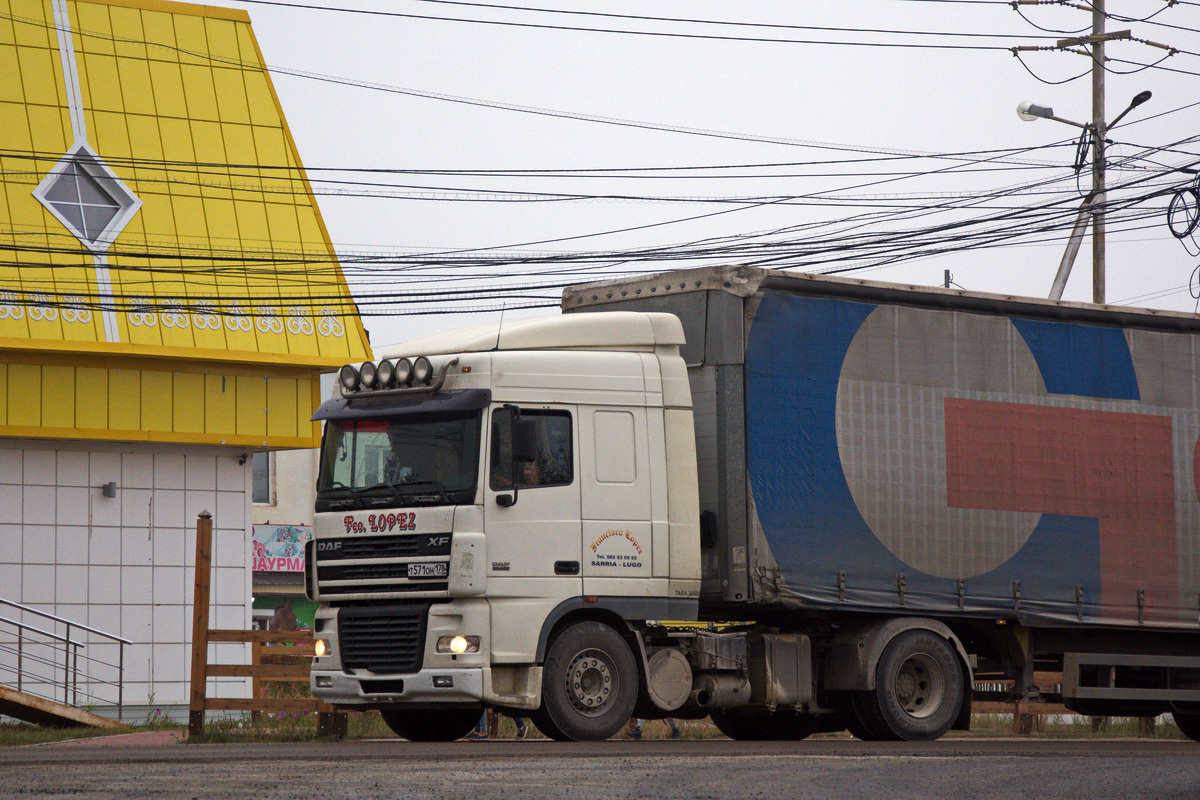 Санкт-Петербург, № Т 571 ОН 178 — DAF XF105 FT