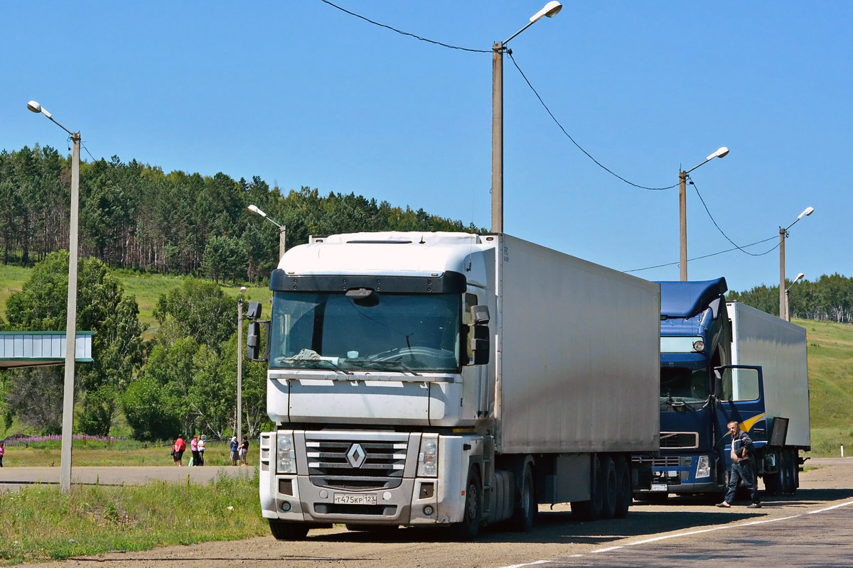 Краснодарский край, № Т 475 КР 123 — Renault Magnum ('2008)