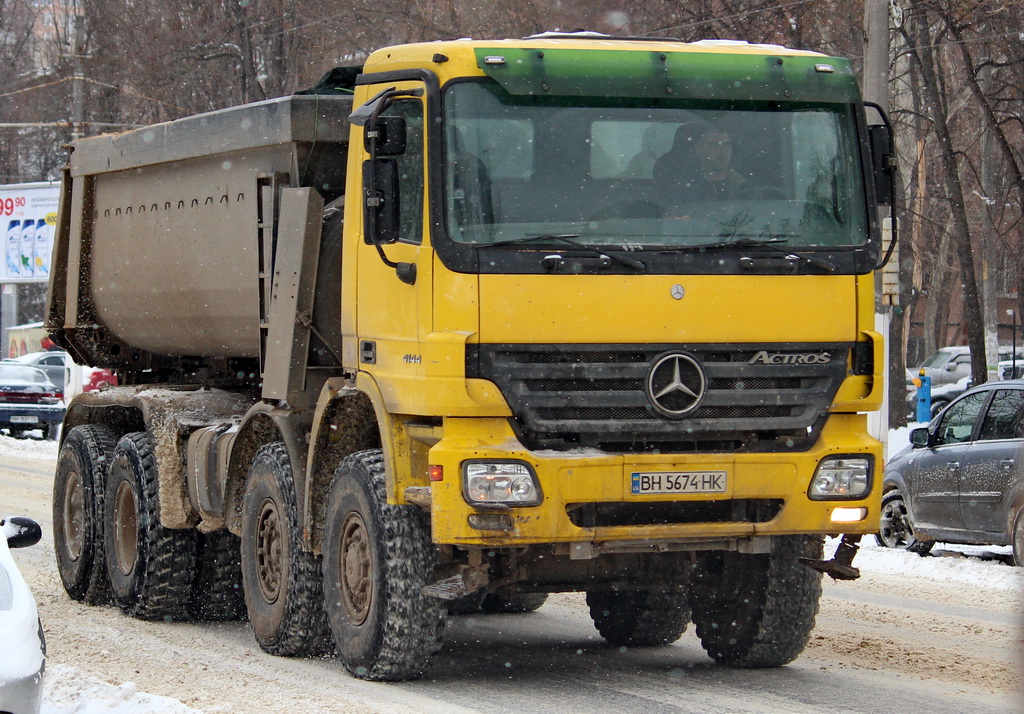 Одесская область, № ВН 5674 НК — Mercedes-Benz Actros ('2003) 4144