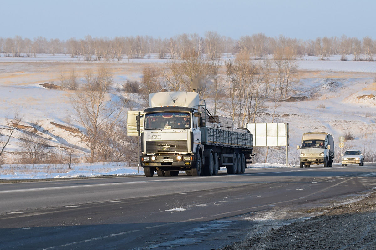 Алтайский край, № М 219 РЕ 22 — МАЗ-6422A5