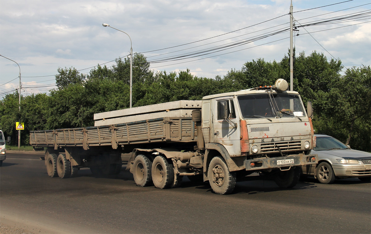 Красноярский край, № Т 100 ХК 24 — КамАЗ-54112