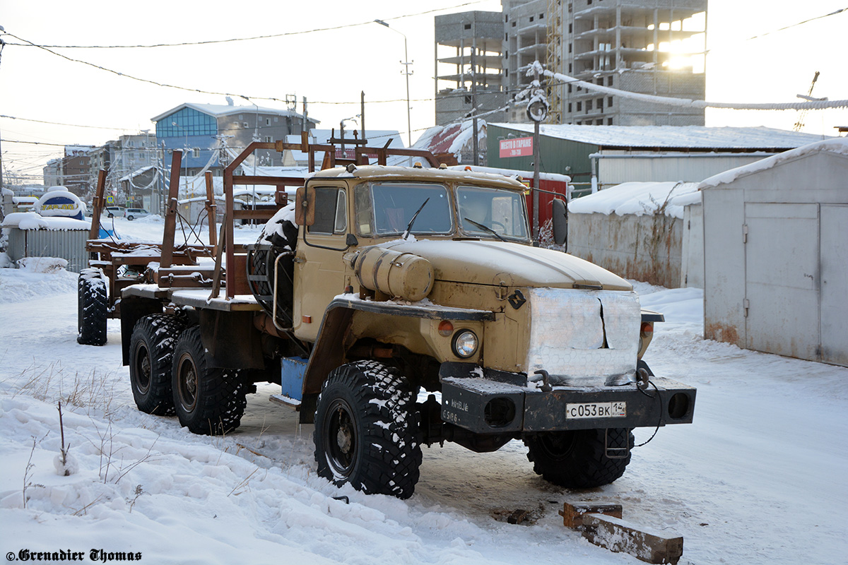 Саха (Якутия), № С 053 ВК 14 — Урал-43204-31