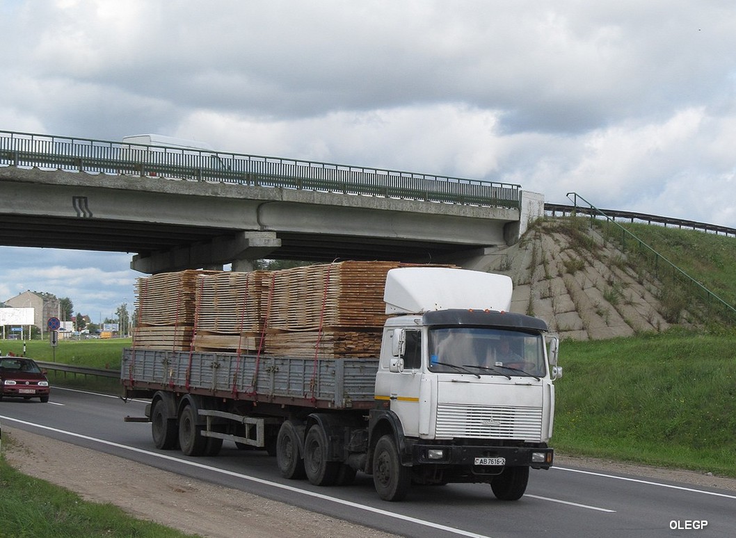 Витебская область, № АВ 7616-2 — МАЗ-6422 (общая модель)