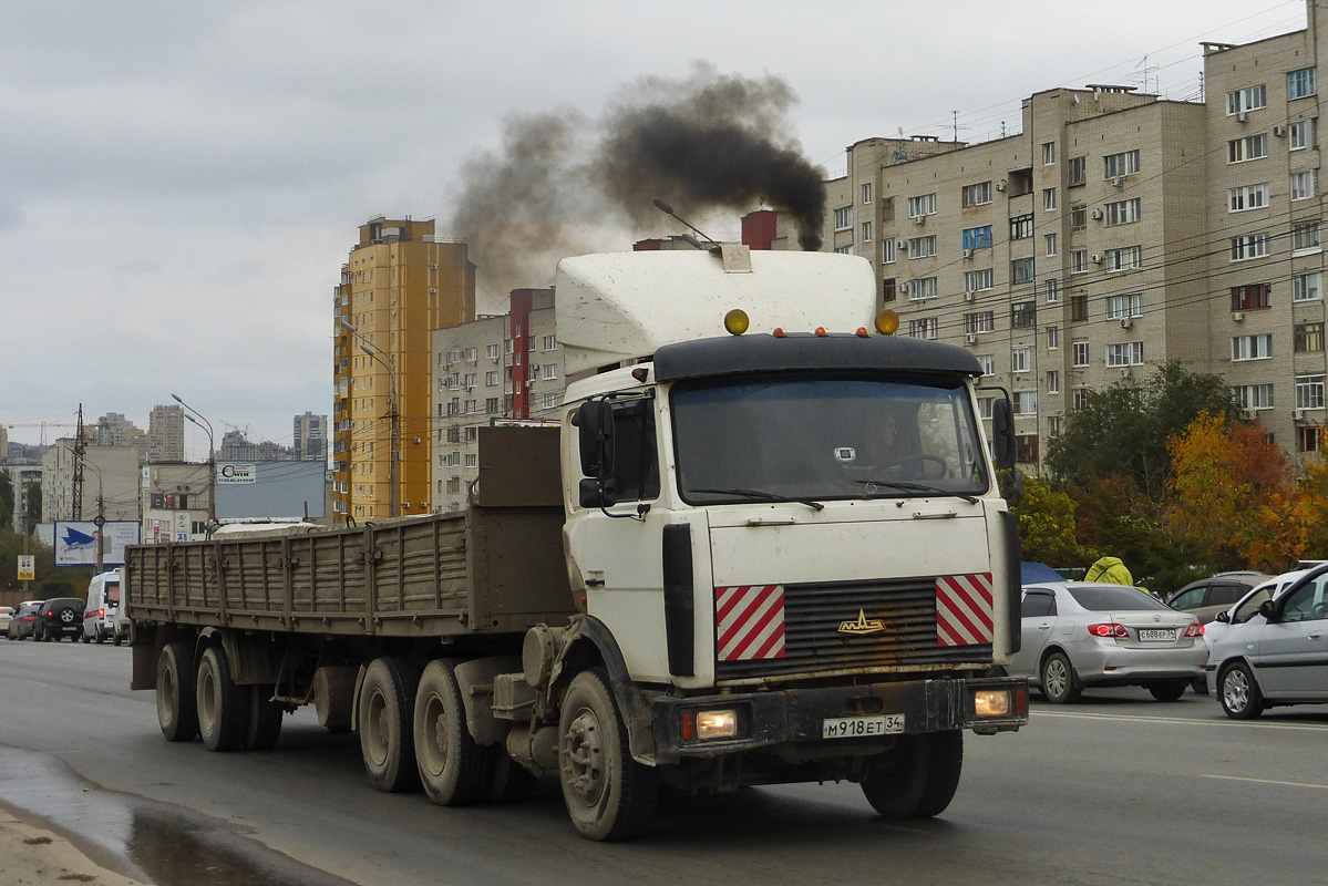 Волгоградская область, № М 918 ЕТ 34 — МАЗ-642208