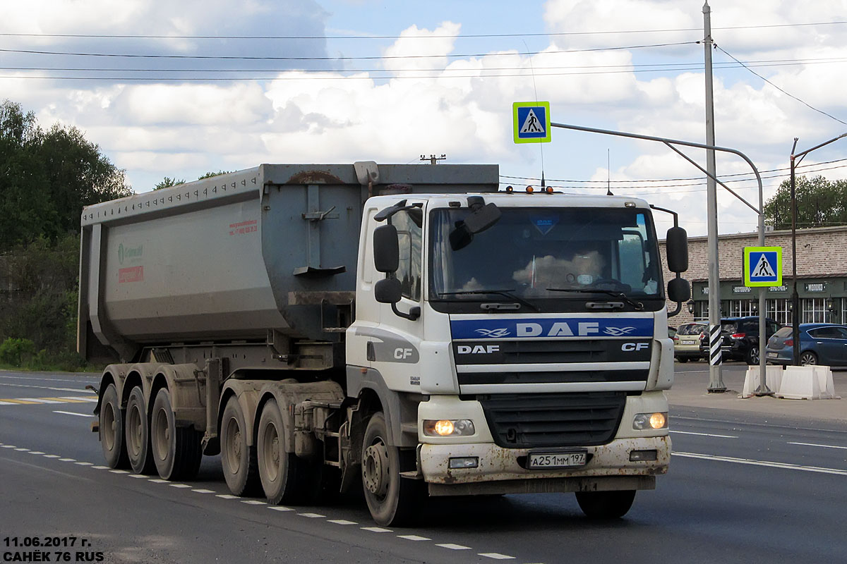 Москва, № А 251 ММ 197 — DAF CF85 FTT