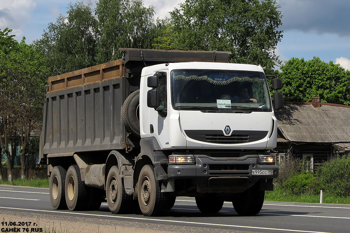 Московская область, № В 995 СС 190 — Renault Kerax