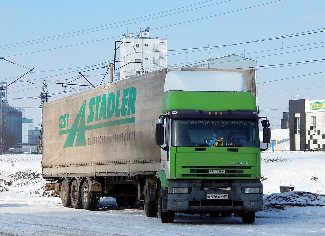 Белгородская область, № Н 576 АУ 31 — IVECO EuroTech