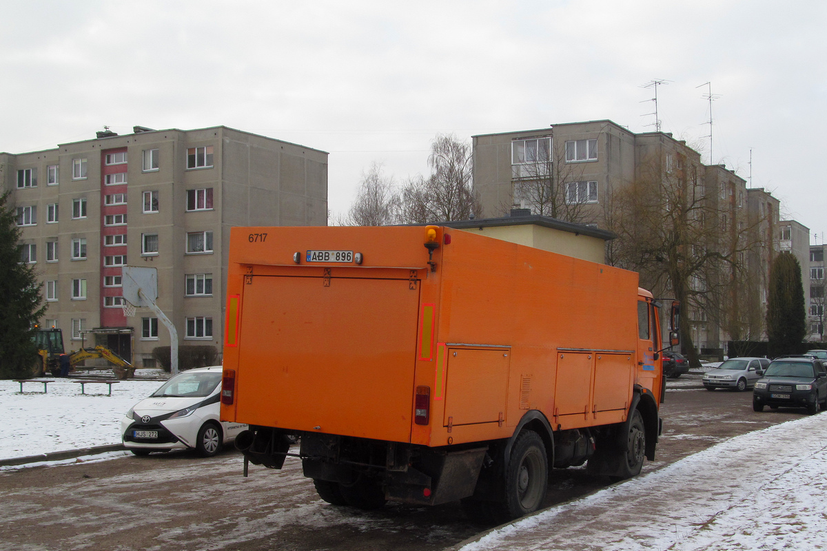 Литва, № ABB 896 — Mercedes-Benz NG 1617