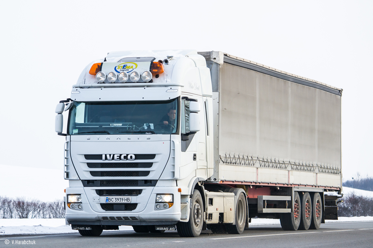 Львовская область, № ВС 3939 НВ — IVECO Stralis ('2007) 450