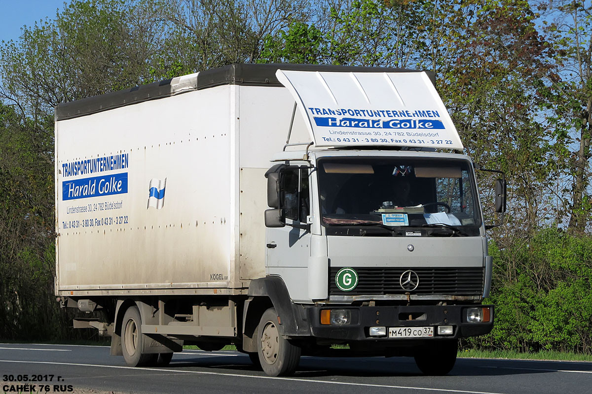 Ивановская область, № М 419 СО 37 — Mercedes-Benz LK 814