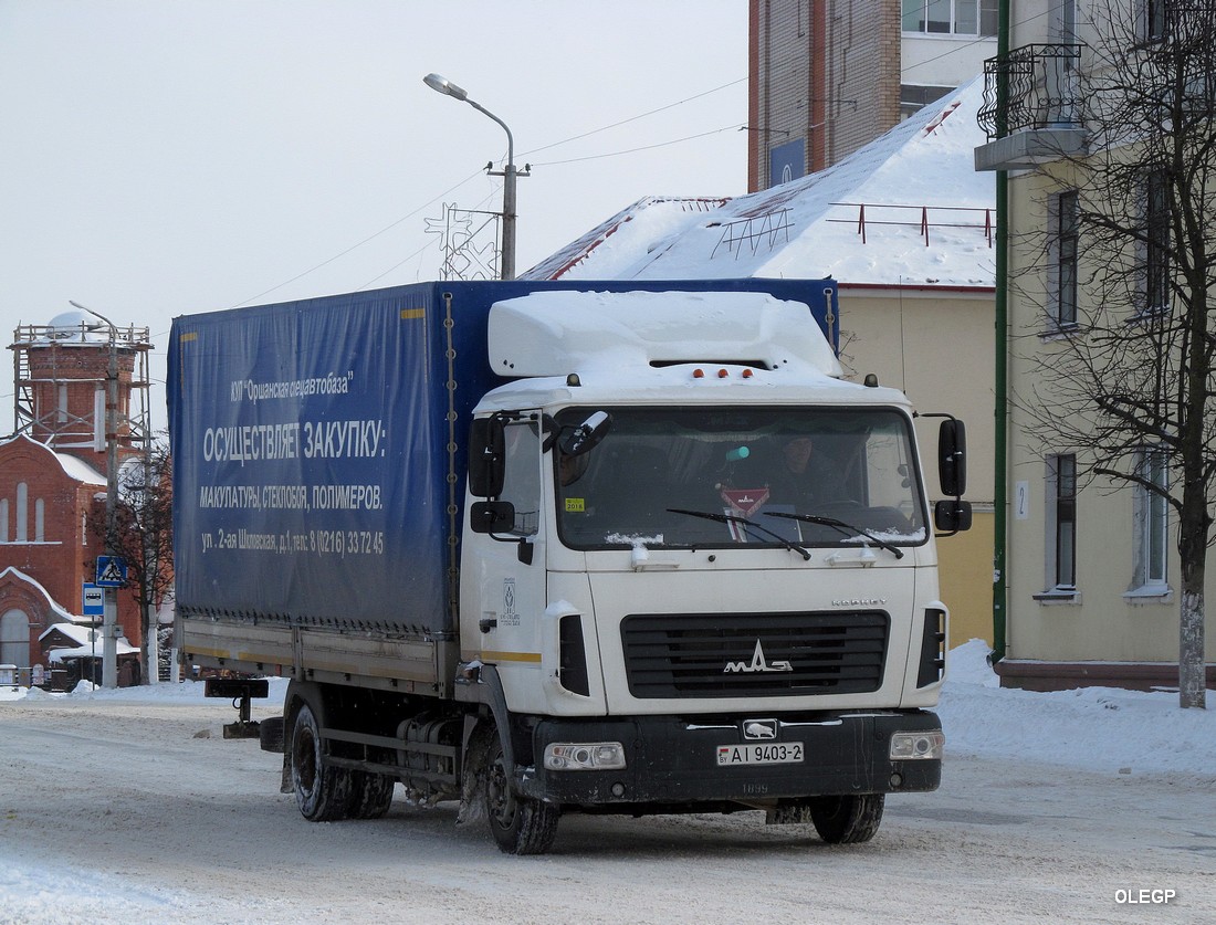 Витебская область, № АІ 9403-2 — МАЗ-437143 "Зубрёнок"