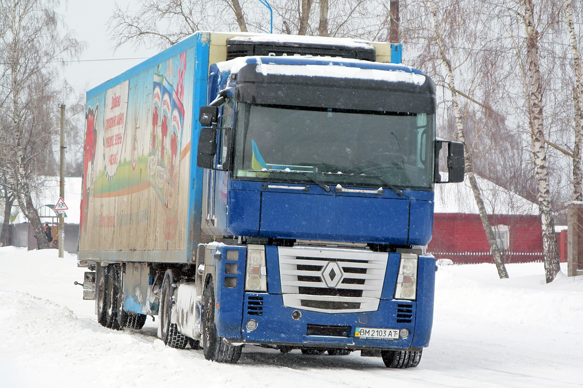 Сумская область, № ВМ 2103 АТ — Renault Magnum ('2005)