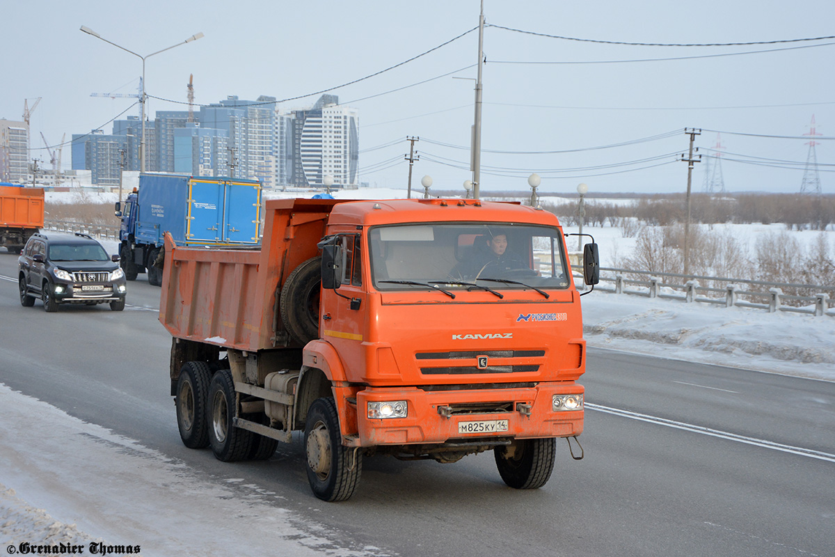 Саха (Якутия), № М 825 КУ 14 — КамАЗ-65111-46