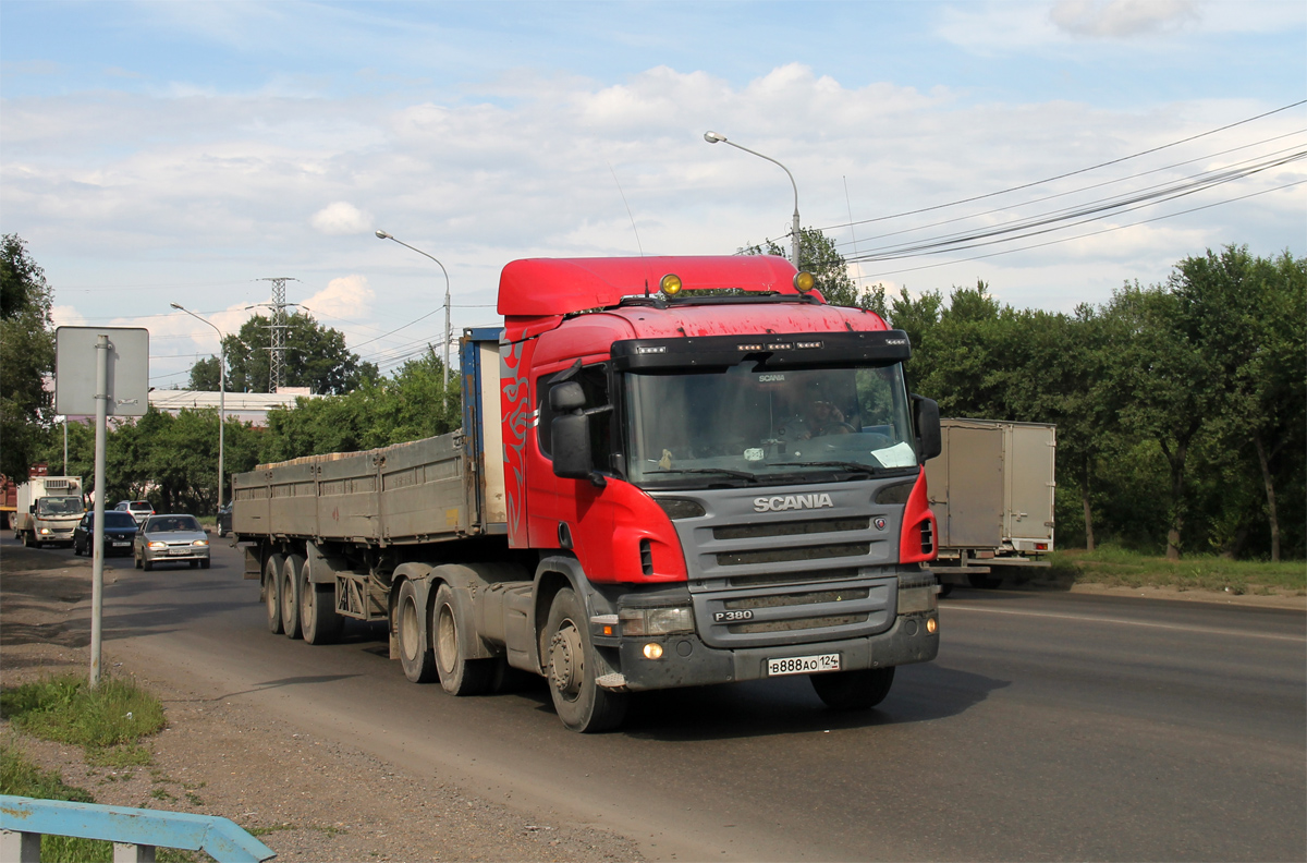 Красноярский край, № В 888 АО 124 — Scania ('2004) P380