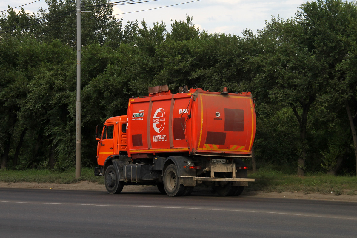 Красноярский край, № Н 184 МК 124 — КамАЗ-43253-A3