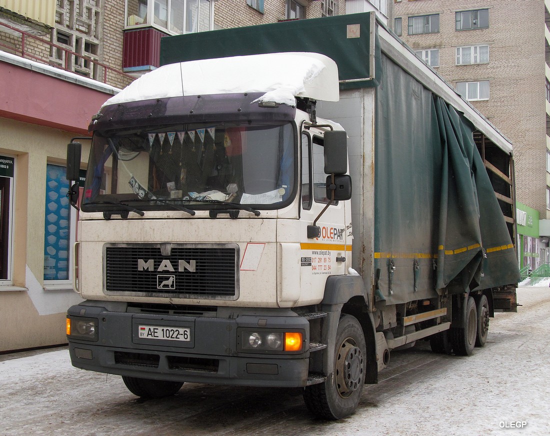 Могилёвская область, № АЕ 1022-6 — MAN F2000 19.xxx (общая)