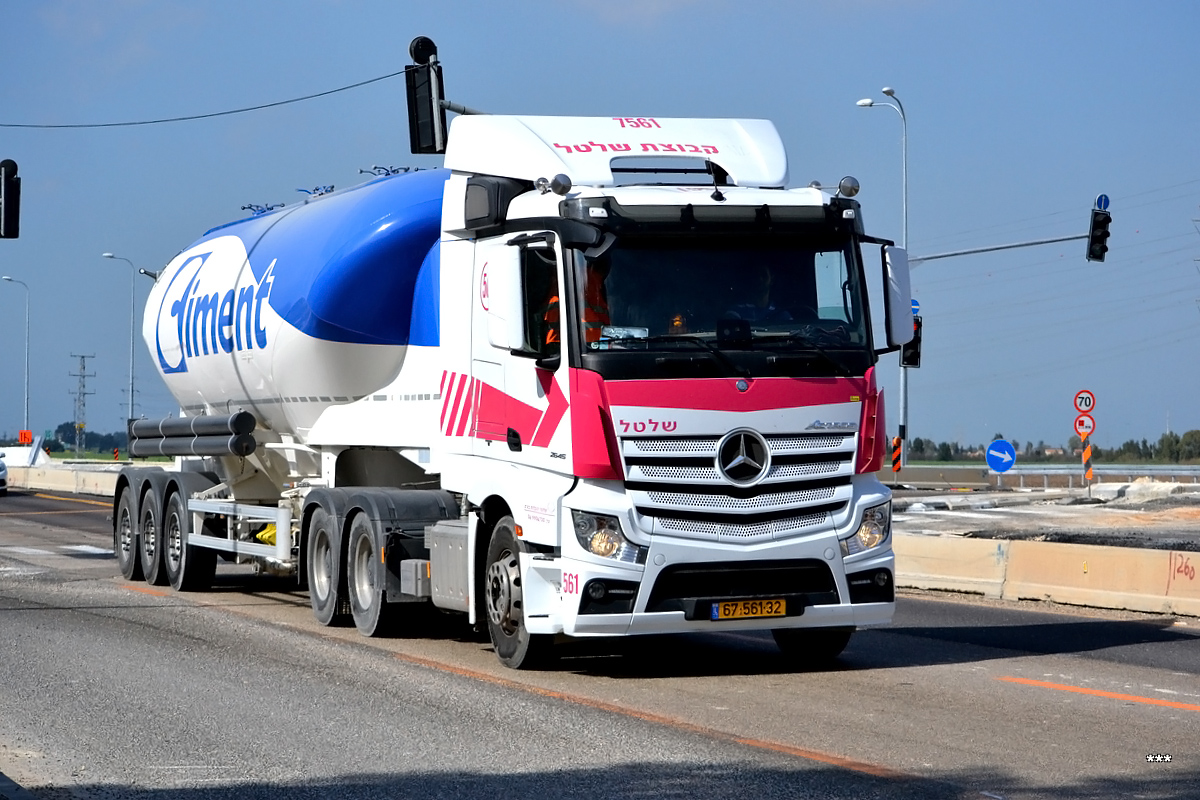 Израиль, № 67-561-32 — Mercedes-Benz Actros ('2011)